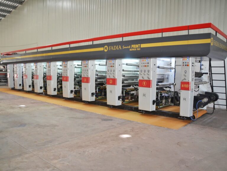 8 Colour Rotogravure Printing Machine with Auto Register Control System