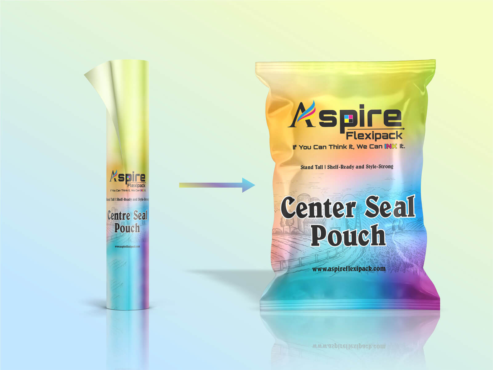 Centre Seal Pouches